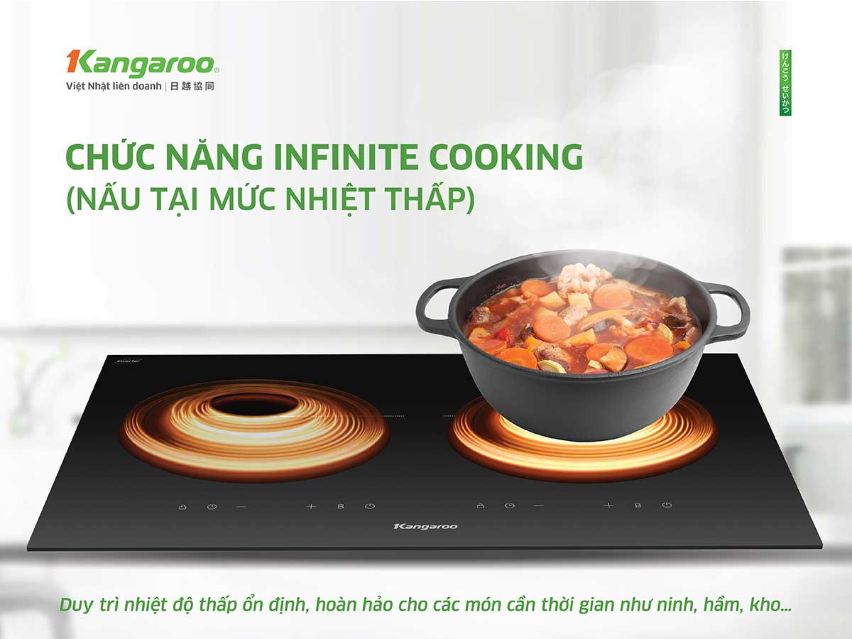Infinite Cooking – Nấu liu riu chuẩn vị Bếp từ Kangaroo KGIC50D1C